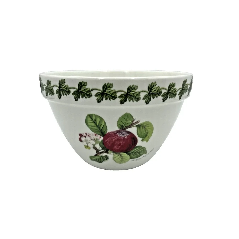 Vtg Portmeirion Pomona Pudding Basin Bowl Sm Mixing  7